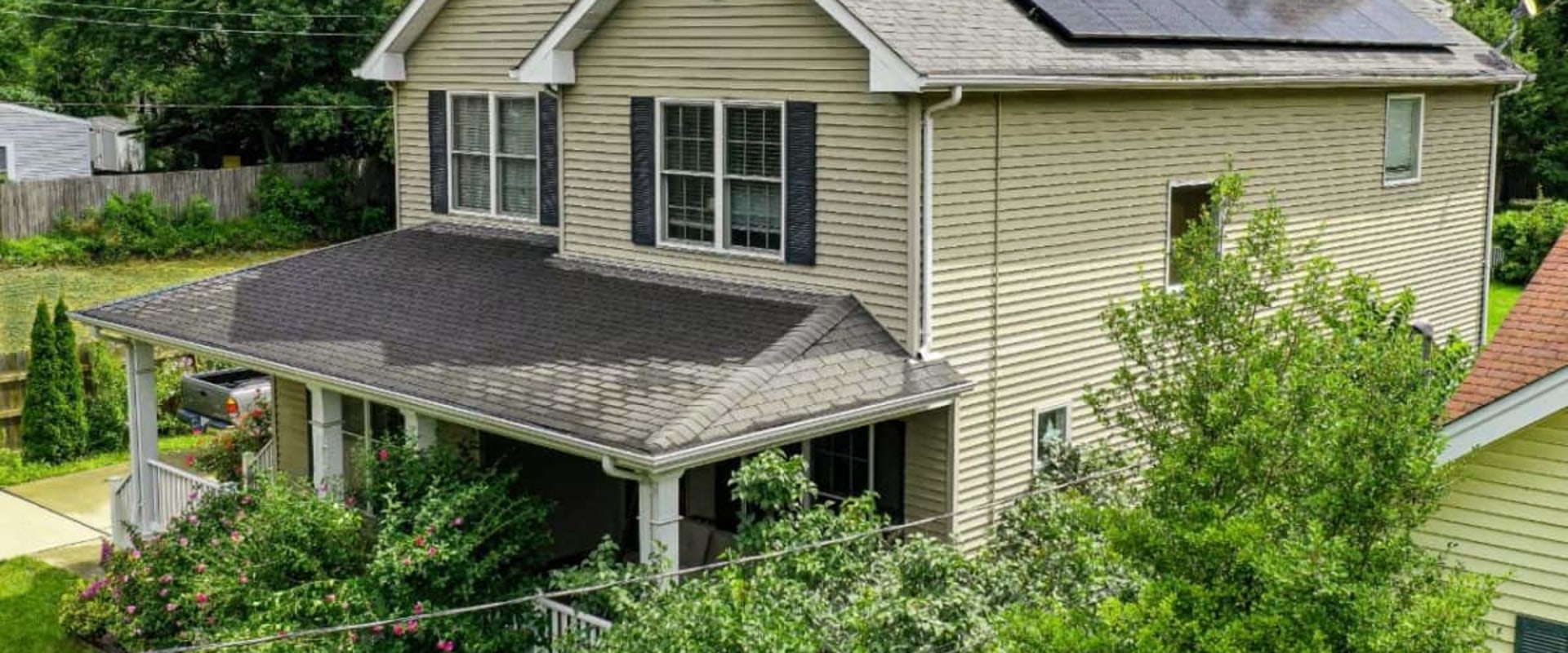 How much solar energy does it take to run an average home?