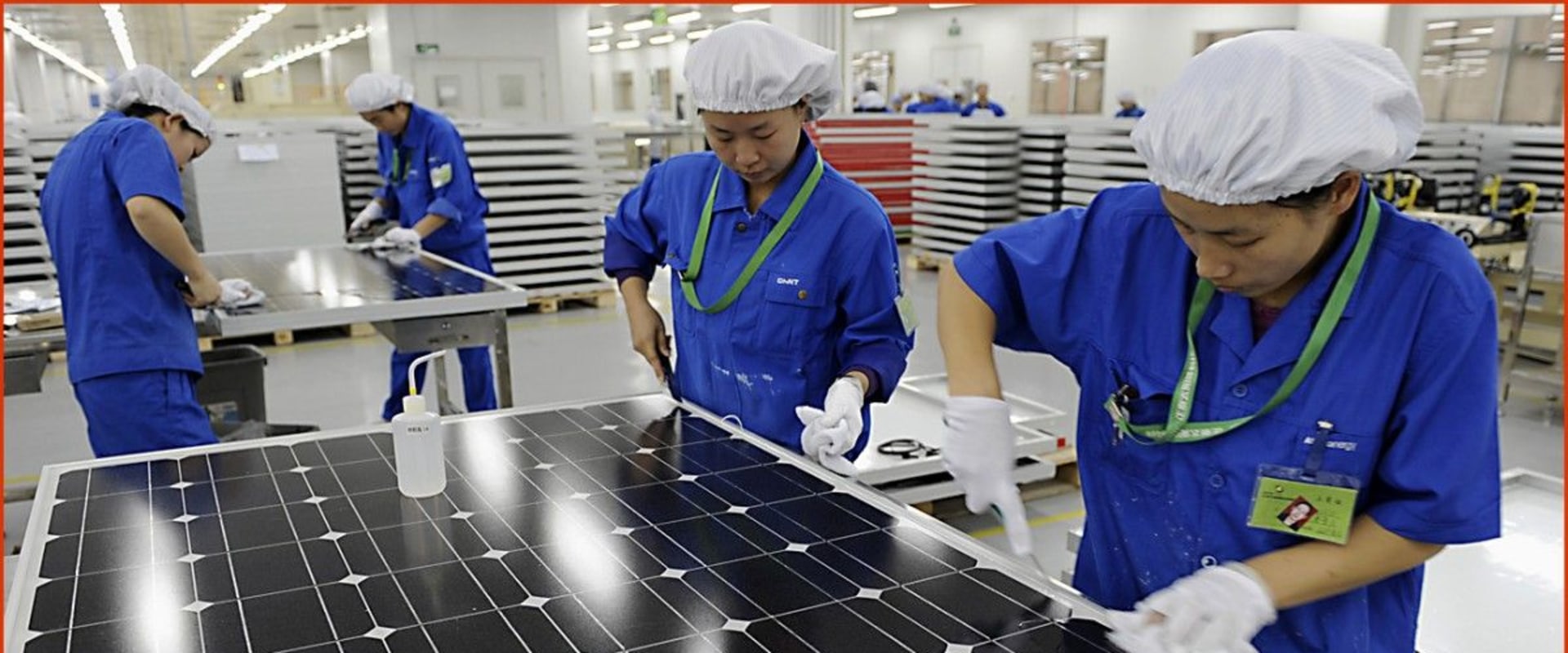 Where are solar panels manufactured?