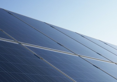 What are solar panels made of?